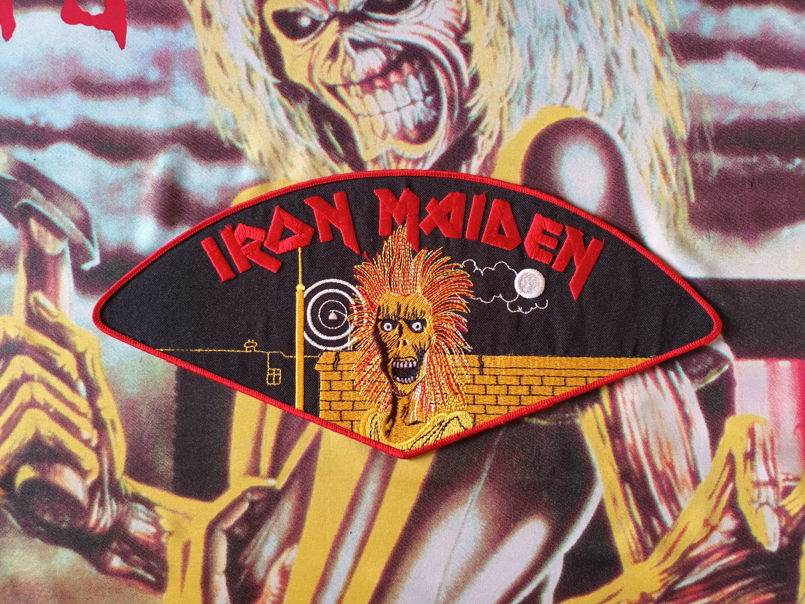 Iron Maiden "First Album" Roadie Backpatch