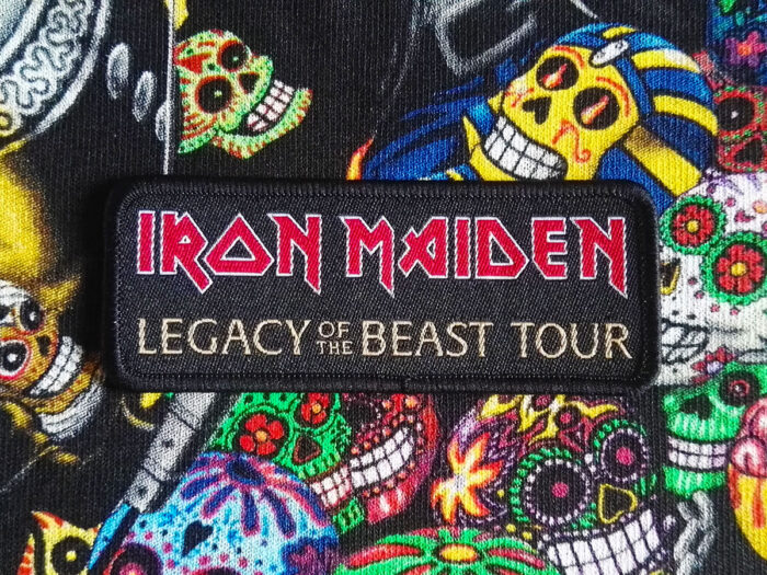 Iron Maiden "Legacy Of The Beast Tour" Woven Patch