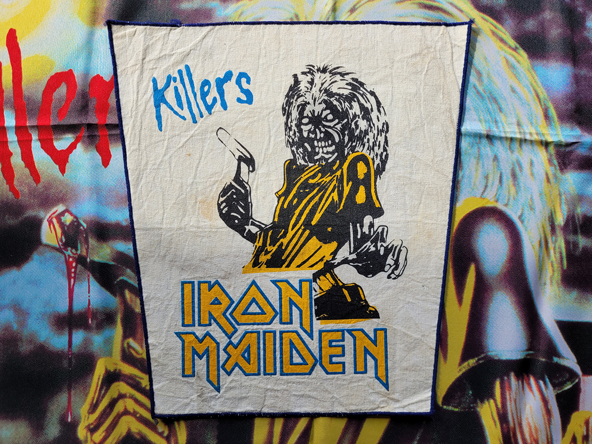 Iron Maiden "Killers" Backpatch