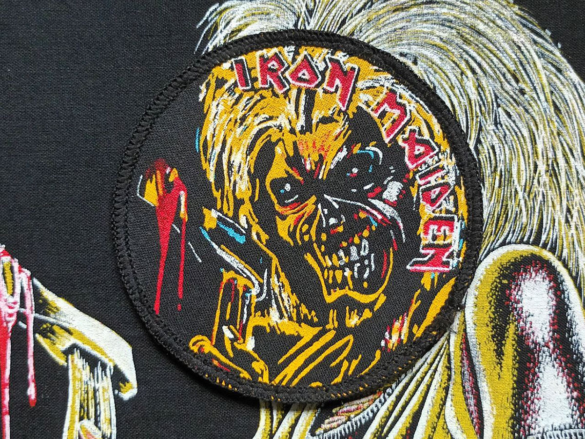 Iron Maiden "Killers" Circular Printed Patch