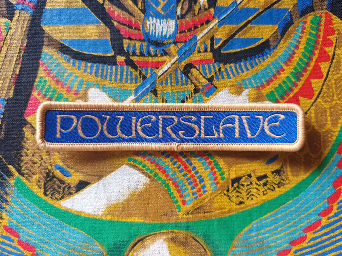 Iron Maiden "Powerslave" Logo Patch