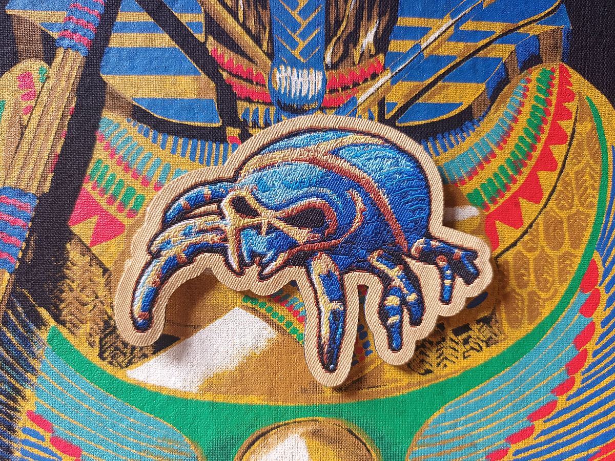 Iron Maiden "Scarab" Patch