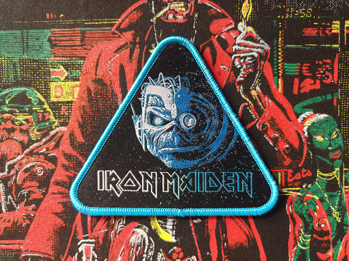 Iron Maiden "Wasted Years" Woven Tour Patch 2024